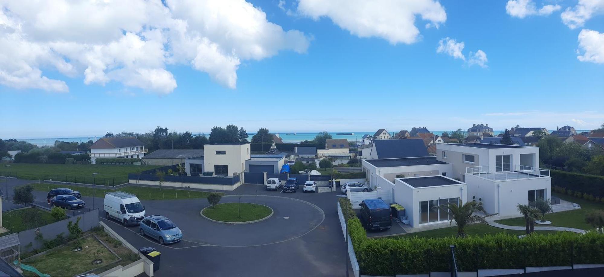 Duplex Avec Vue Sur Mer-La Rose Des Vents Saint-Côme-de-Fresné Zewnętrze zdjęcie